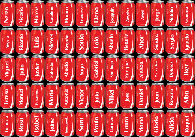 ¿Por qué Coca Cola le puso nombre a sus latas?