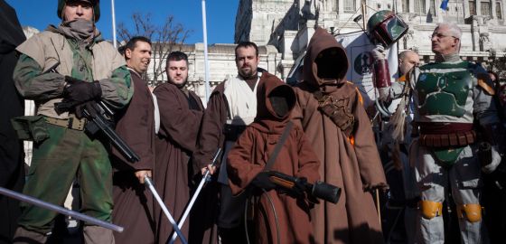 Ahora los Astronautas de la NASA se sienten Jedis